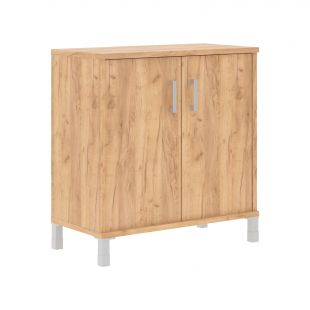 Born B 410.2 Шкаф низкий с глухими малыми дверьми 900х450х920 Дуб Бофорд