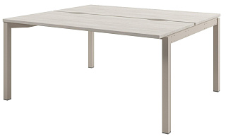 Solution D-421 Бенч-система столов-тандемов на металлокаркасе 1600*1432*750