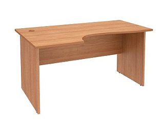 61.22 Стол эргономичный левый 150*90*72 Ольха