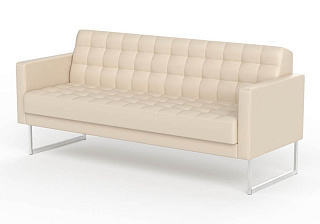 CHAIRMAN ВАРНА Диван трехместный 1940х800х840 Экокожа EUROLINE, рогожка TWIST