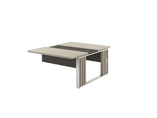 Vestar Z-202 Дополнительная секция на 4 человека 1400*1800*750 Дуб Галифакс/Бетон Чикаго 