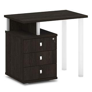 Vasanta V-233/V-243 Тумба приставная с замком  880*524*750 Дуб Кентербери