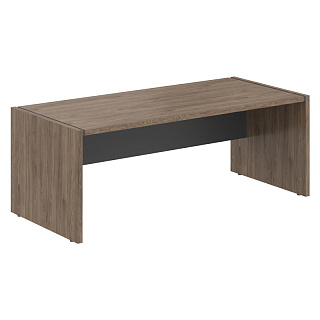 Моррис Тренд MST 209 Стол руководителя 2000х900х750 Кария Пальмира/Антрацит