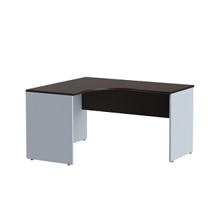 Imago СА-3 (Л/Пр) Стол письменный 1400х1200х755 Венге Магия/Металлик       