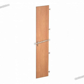 42.77 Дверь ЛДСП 5 секций лев/прав 370х1810 Миланский орех