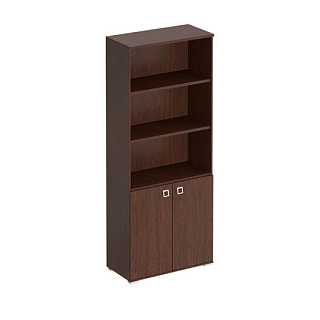 Cosmo КС 303 Шкаф для документов полузакрытый (90.2x44.2x221) Венге виктория