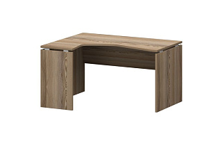 Аргентум НТ-040.Л Стол эргономичный левый1400x1100x750 Дуб сафари