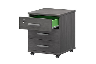 Аргентум НТ-330 Тумба подкатная 446х445х583 Лиственница