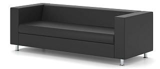 CHAIRMAN АЛЕКТО Диван четырехместный 2140х850х700 Экокожа EUROLINE, рогожка TWIST