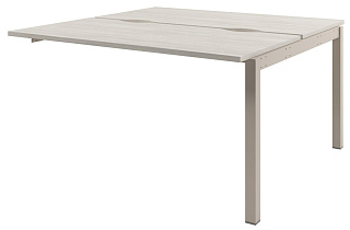 Solution D-412 Бенч-система столов-тандемов на металлокаркасе 1400*1432*750