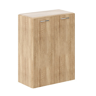 Dioni DMC 85.1 Шкаф с глухими средними дверьми 892х450х1185 Дуб Каньон