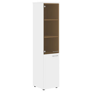 Xten XHC 42.2(L/R) Шкаф колонка комбинированая с топом 432х432х1955  Белый