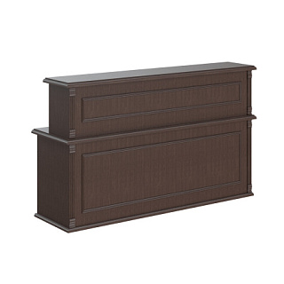 Raut RMS 200 Стойка ресепшен 2000х600х1200 Венге Магия