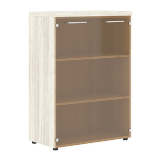 Torr-Z TMC 85.2 Шкаф со стеклянными дверьми и топом 856х450х1203 Сосна Эдмонт Z