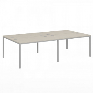 Vasanta VL-51 Бенч-система на металлокаркасе 2800*1432*750 Дуб Кобург