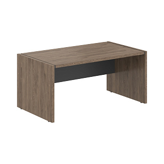 Моррис Тренд MST 169 Стол руководителя 1600х900х750 Кария Пальмира/Антрацит