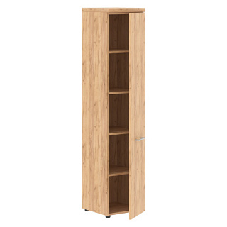 Torr-Z THC 42.1 Шкаф колонка с глухой дверью и топом 432х450х1968 Дуб Бофорд Z