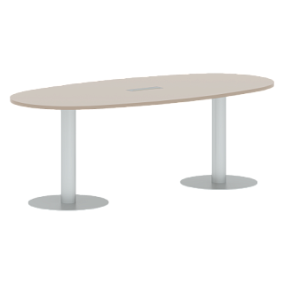 Imago ПРГ-3 Конференц-стол на 6-8 человек  2200х1100х750 Мокачино