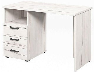 Lemo L-27 Стол письменный на опорной тумбе 1150х590х750 Таксония айвори