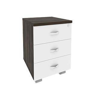 Onix O TM-3 Тумба мобильная 432*460*611 Дуб Мали/Белый бриллиант