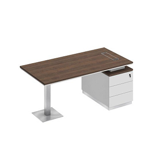 City СИ 103 ДГ БП БП Стол руководителя на опорной тумбе (180x90x75)