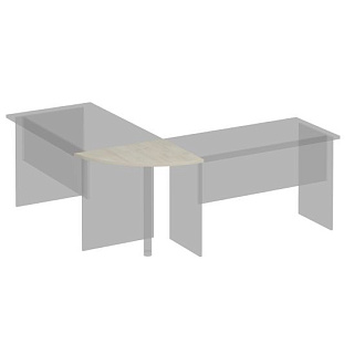 Комфорт К.204 ДШ Угловой сегмент (60x75x2.5)