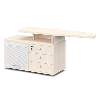 Vasanta V-412 Тумба приставная л/п 1800х506х758 Дуб Кобург