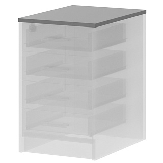 Арго А-707.60 Крышка 600x440x22 Серый