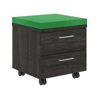 Xten XMC-2D.1А Тумба мобильная 465х465х520 Дуб Юкон Модерн