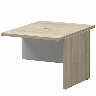 Кортез КZР-32 Модуль переговорного стола 900х1200х750 Кронберг/Белый