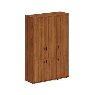 Престиж Исп.50 Шкаф комбинированный высокий (закрытый + закрытый узкий) (133x46x203) 20* Темный орех