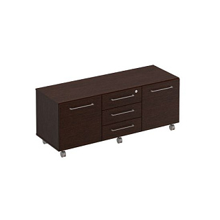 Reventon МЕ 262 Тумба для оргтехники (149x50x59) 20* Венге тёмный