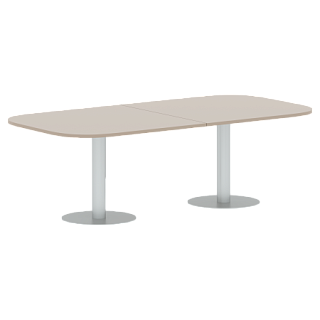 Imago ПРГ-8 Конференц-стол на 6-8 человек 2400х1200х750 Мокачино