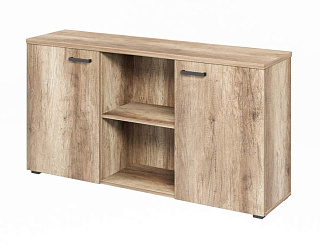 Lemo L-681 Тумба приставная к двум столам 1419х376х750 Дуб Каньон