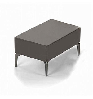 CHAIRMAN ЛАЙТ Пуф прямоугольный 1040х720х430 Экокожа EUROLINE, рогожка TWIST