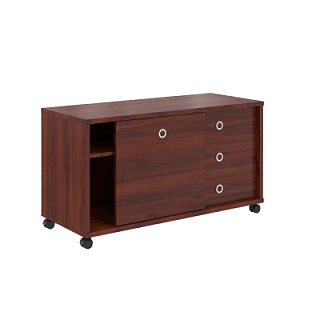 Born B 202.1 Тумба мобильная 1200х500х660 Бургунди