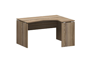 Аргентум НТ-040.ПР Стол эргономичный правый 1400x1100x750 Дуб сафари