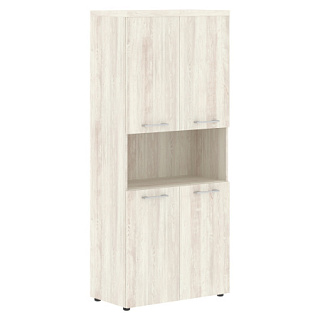 Torr-Z THC 85.4 Шкаф с 2-мя комплектами глухих малых дверей и топом 856х450х1968 Сосна Эдмонт Z