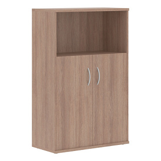 Imago СТ-2.1 Шкаф с глухими малыми дверьми 770х365х1200 Ясень шимо