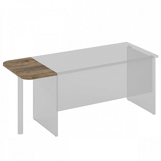 Vasanta V-81 Столешница к одиночному столу 730*400*25 Дуб Самдал