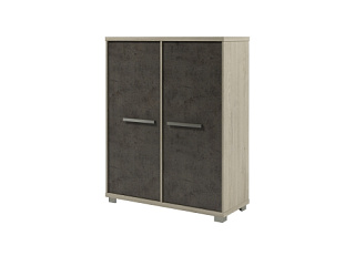 Vestar Z-32-11 Шкаф двухсекционный 1232*500*1538 Дуб Галифакс/Бетон Чикаго