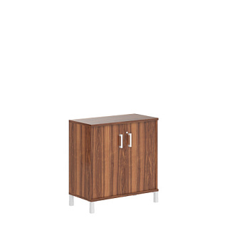 Born B 410.3(RZ) Шкаф низкий с замком в глухих малых дверях 900х450х920 Орех Даллас