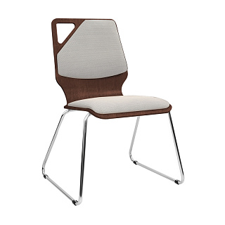 Стул Molly Wood silver ткань AS цвет любой