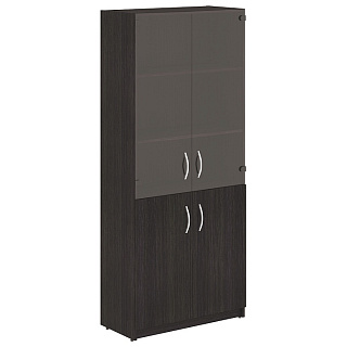 Simple SR-5W.2 Шкаф комбинированный 770х375х1815 Дуб Юкон Модерн
