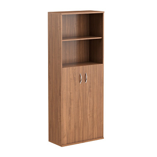 Imago СТ-1.6 Шкаф с глухими средними дверьми 770х365х197 Орех французский