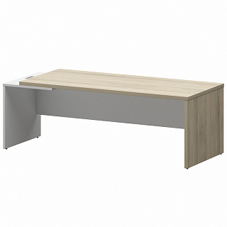 Кортез КZ-22 L/R Стол руководителя лев/пр 2200х900х750 Кронберг/Белый
