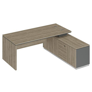 City СИ 108 ДС АР ДС Стол руководителя (опора ДСП) опорная тумба (200x180x75)