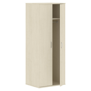 Imago ГБ-2.1 Гардероб с выдвижной штангой и полками 770х580х1975 Клен