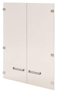 Solution D-022 Двери средние стеклянные 2 шт 790*4*1072