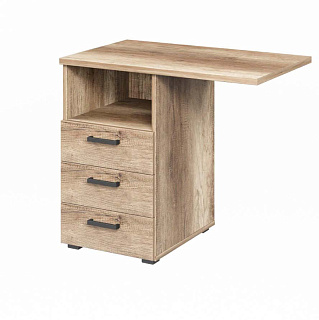 Lemo L-233 Тумба приставная 820х526х750 Дуб Каньон